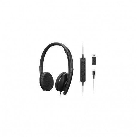 Lenovo 4XD1M45626 headphones/headset Wired Head-band USB Type-C Black
