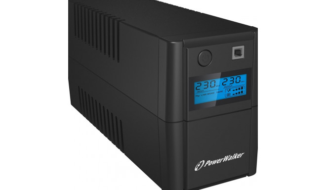 PowerWalker VI 850 SHL FR line-interactive 0.85 kVA 480 W 2 AC pistikupesa