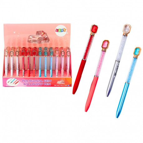 długopis kristalliga sinine täitepliiats 0,7 mm mix