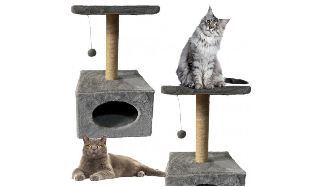 drapak koos pesaga kassile rippuv hiir 31cm x 31cm x 56cm