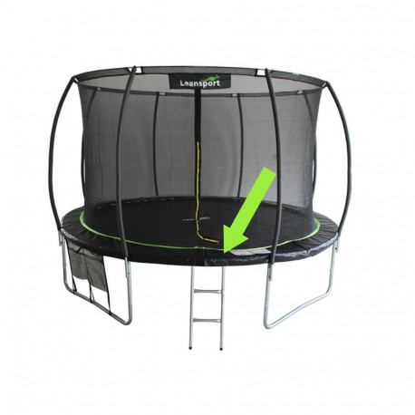 trampoliini Sport Max 16ft must-roheline vedrukate