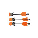 Zestaw Łuk 3 Strzały Sportowy Pomarańczowy 58 cm