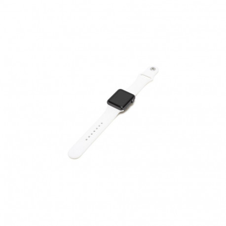 Fusion Accessories 42/ 44/ 45mm White Silicone Strap
