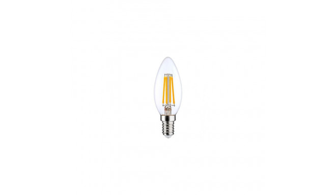 Visional LED Filament bulb E14, C35, 6W, 840lm, 3000K, 360°