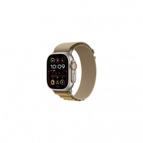 Apple Watch Ultra 2 (2024) 49mm Natural Titanium/Tan Alpine Loop - M