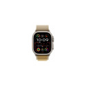 Apple Watch Ultra 2 (2024) 49mm Natural Titanium/Tan Alpine Loop - M