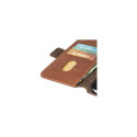 Krusell "Sunne Phone Wallet iPhone 12 Pro Max" Vintage Cognac