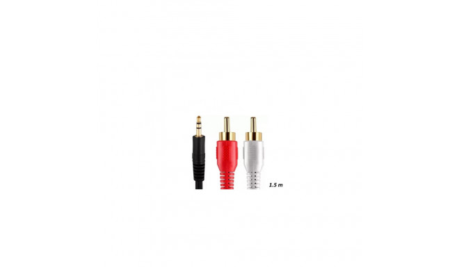 Riff RF010 3,5 mm 2 x RCA 1,5m