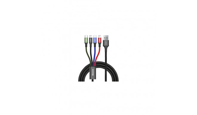 Baseus CA1T4-A01 Rapid Series 4in1 3.5A USB-C + Micro USB + 2x Lightning