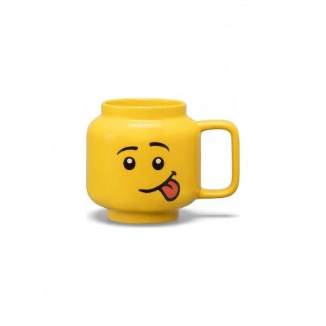 Room Copenhagen LEGO ceramic mug Silly, large (yellow)