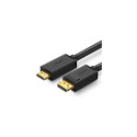 Ugreen Uni-directional DisplayPort to HDMI cable 4K 30 Hz 3m Black