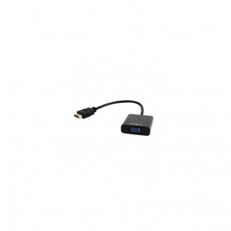 AmberIn Adapter HDMI (M) / VGA (F) + audio 3.5mm