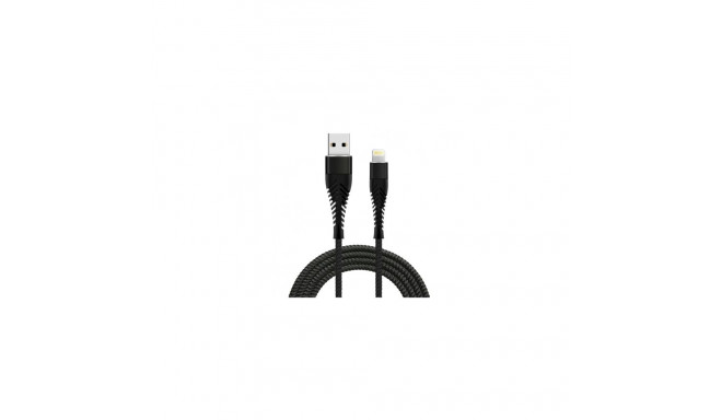 Fusion Accessories "Fishbone USB-A to Lightning 30W / 3A / 1.5m" Black