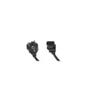 Riff "Power cable 220 EU to C13" Black