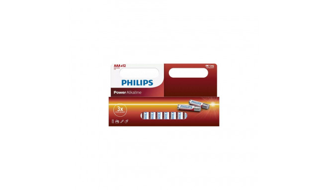Philips LR03P12W/10 Power Alkaline AAA / 12 pcs