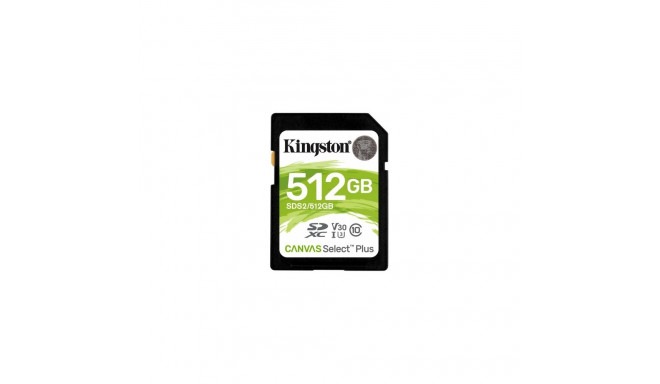 Kingston 512GB Canvas Select Plus SDXC UHS-I