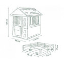House with a sandbox