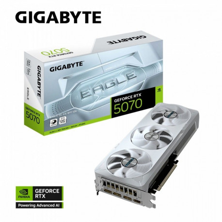 GeForce RTX 5070 EAGLE OC ICE SFF 12G 192BIT GDDR7 3DP/HDMI graafikakaart