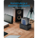 IB-1233CL-CR 2x 2,5/3,5 SSD/HDD,czytnik kart