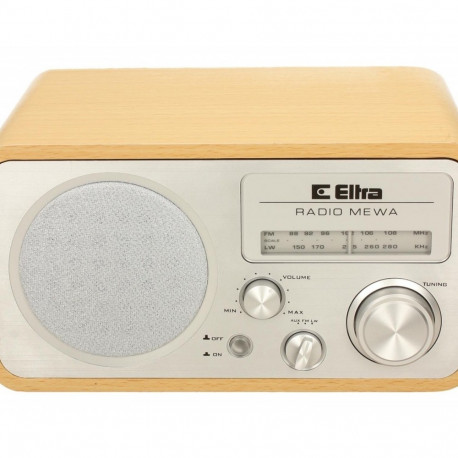 ELTRA raadio MEWA, clear wood