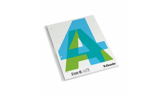 Kaustik A4 70l. joon, spiraalköide, augustus 8-8-8,Esselte