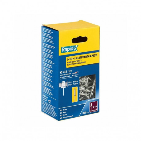 R RIVETS D4.8 10MM ALU 350PCS BOX