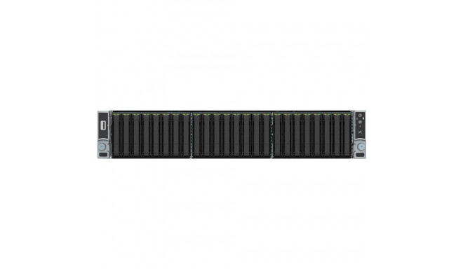 "Server Barebone R2224WFTZSR S2600WFTR 1xPSU 1300Watt 3xHSBP SAS/NVMe Combo 24x6.35cm 2.5Zoll Dual 1