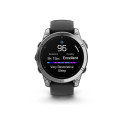 "Garmin fenix E (47mm) schwarz/silber"