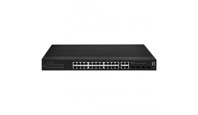 "Switch 28x GE IGS-2128 4xSFP. 24xRJ45 Ports sw"
