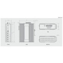 "Switch 4x FE IES-0610 2xGSFP 126W 4xPoE"