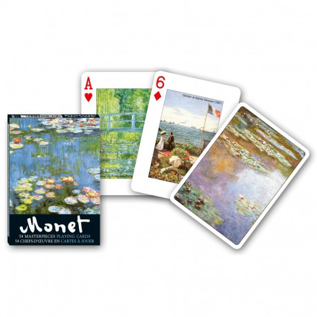 PIATNIK playing cards Monet