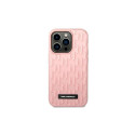 Karl Lagerfeld KLHCP14LRUPKLPP iPhone 14 Pro 6,1" hardcase różowy/pink 3D Monogram