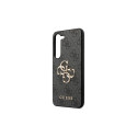 Guess GUHCS23S4GMGGR S23 S911 grey/grey hardcase 4G Big Metal Logo