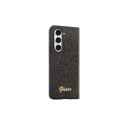 Guess Glitter Script case for Samsung Galaxy Z Fold 5 - black