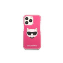 Etui Karl Lagerfeld Choupette Head na iPhone 13 Pro Max - fuksjowe