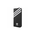 Adidas OR Booklet Case PU iPhone 13 Pro / 13 6,1" czarno biały/black white 47112