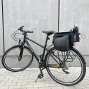 Wozinsky Bicycle Bike Pannier Bag Rear Trunk Bag with Shoulder Strap 9L black (WBB22BK)