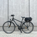 Wozinsky Bicycle Bike Pannier Bag Rear Trunk Bag with Shoulder Strap 9L black (WBB22BK)