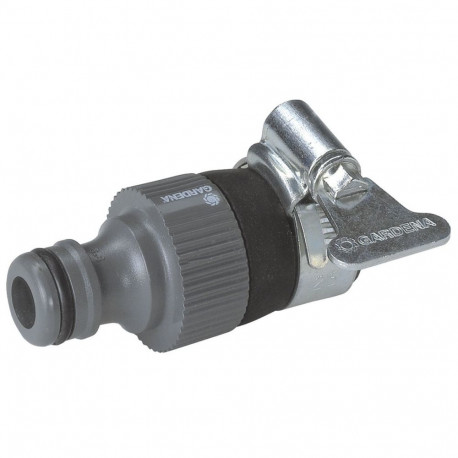 kraaniadapter kraanidele ilma keermeta 14-17mm välisläbimõõt, hall/hõbedane