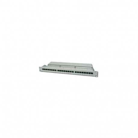 Patchpanel DN-91624S (hellgrau, 19", Cat.6 STP, Retail)