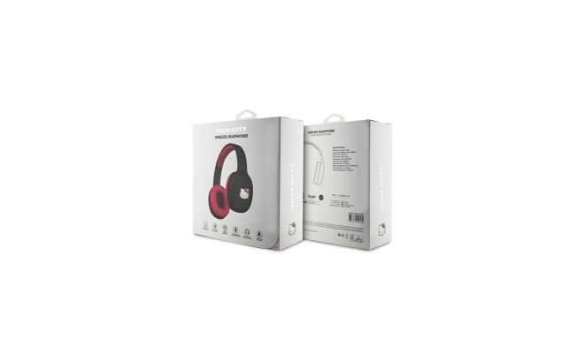 Hello Kitty ülepea Bluetooth kõrvaklapid HKBHA1BKHLMK must metallist logo
