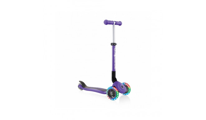 Globber | Junior Scooter | Purple | Scooter Junior Foldable Fantasy Lights | 437-103