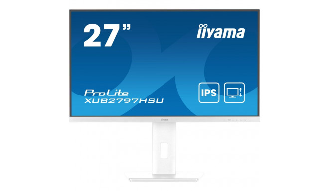 iiyama ProLite XUB2797HSU-W2 - 100Hz | Full HD | 27'' | IPS | 1ms