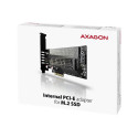 Axagon PCIe 3.0 x4 controller - NVMe M-key + SATA B-key (PCEM2-D)
