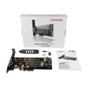 Axagon PCIe 3.0 x4 kontroller - NVMe M-key + SATA B-key (PCEM2-D)