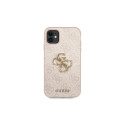 Guess GUHCN614GMGPI iPhone 11 6.1"/ Xr pink hardcase 4G Big Metal Logo