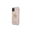 Guess GUHCN614GMGPI iPhone 11 6.1"/ Xr pink hardcase 4G Big Metal Logo