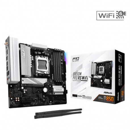 Asrock emaplaat B850M Pro RS WiFi AMD B850 Socket AM5 micro ATX