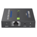 Techly IDATA EXT-565 AV extender AV transmitter & receiver Black