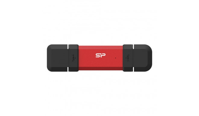 Silicon Power DS72 USB flash drive 1 TB USB Type-A / USB Type-C 3.2 Gen 2 (3.1 Gen 2) Red